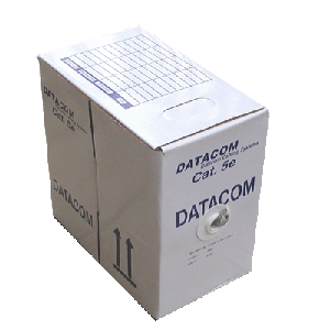 DATACOM FTP Cat5e PVC kábel 305m (drôt), sivý