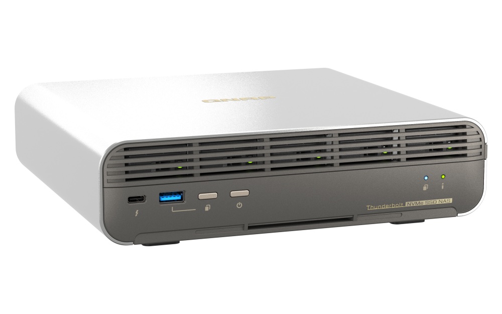 QNAP TBS-h574TX-i5UC-05S02 (i5, 16GB RAM, 5x 3, 84TB E1.S, 1x 2, 5GbE, 1x 10GbE, 2x Thunderbolt 4) 
