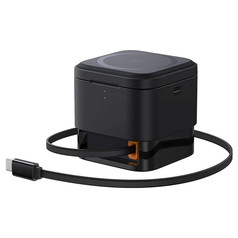 Baseus MagPro 3v1 Magnetická Bezdrôtová Nabíjačka 25W Cosmic Black 