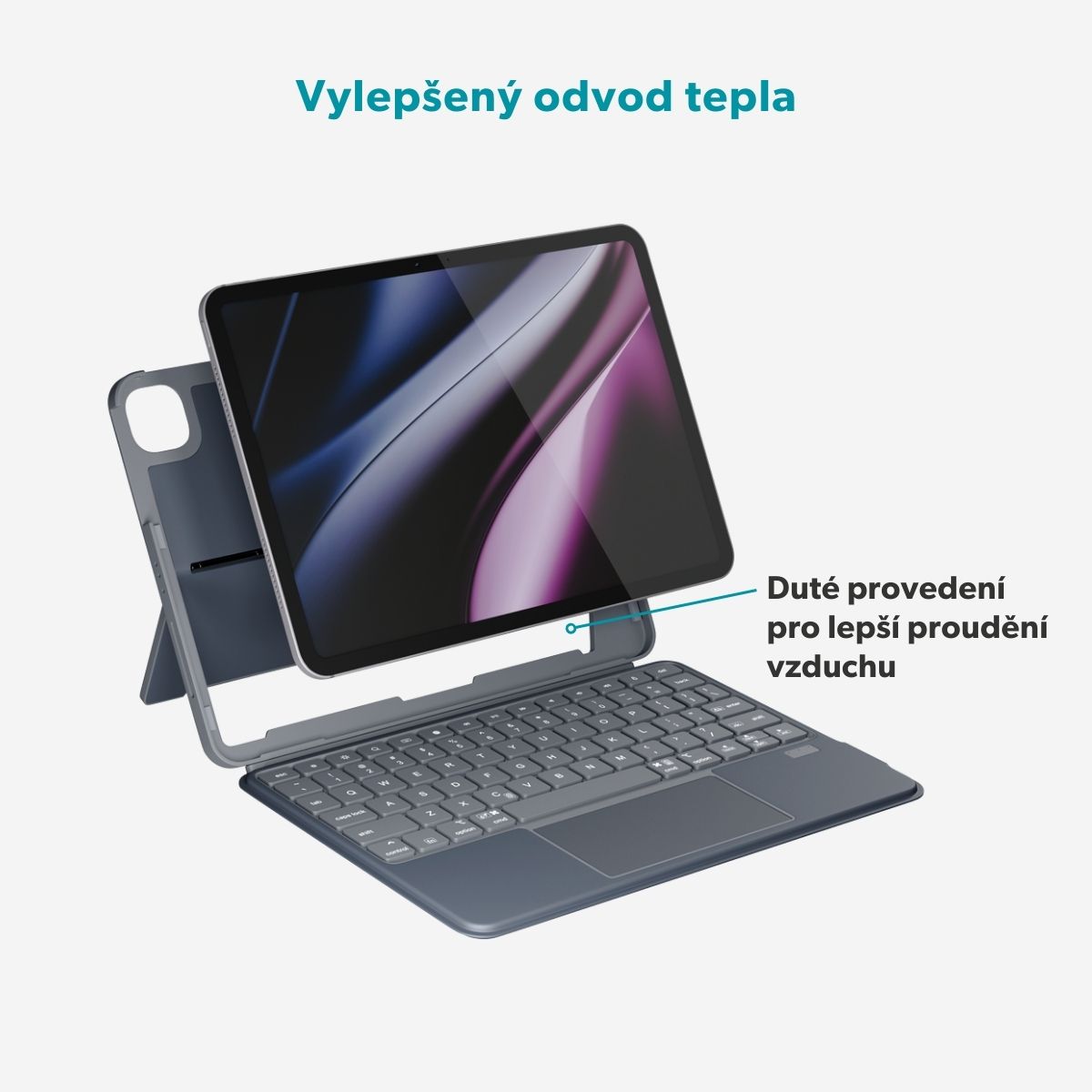 Epico UltraBoard EK30 pre iPad 10, 9""/ 11"" A16 DE 