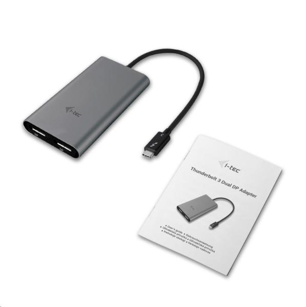 iTec THUNDERBOLT 3 Dual DP Adapter/ 60Hz2