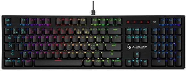A4tech Bloody B820R mechanická RGB herní klávesnice,  USB,  CZ