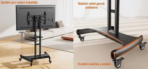 Profesionální stojan na Tv NB AVA1500
2