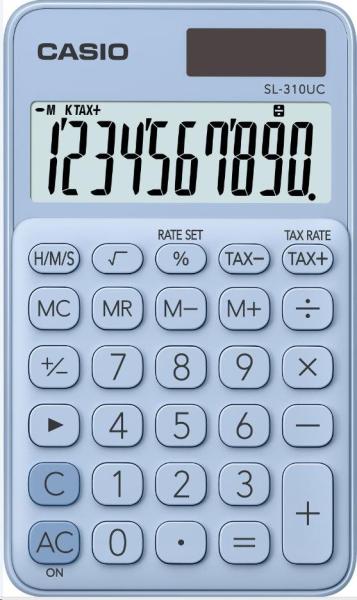 CASIO kalkulačka SL 310UC LB,  Kapesní kalkulátor
