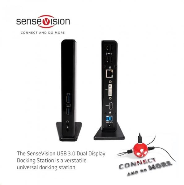 Club3D Dokovací stanice USB 3.0 Type A Dual Display8