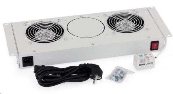 TRITON Ventilačná jednotka horná (spodná) pre RBA-A6, RUA, 2 ventilátory, 230V/ 30W, termostat, sivá