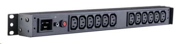 CyberPower Rack PDU,  Basic,  1U,  16A,  (12)C13,  IEC-320 C201