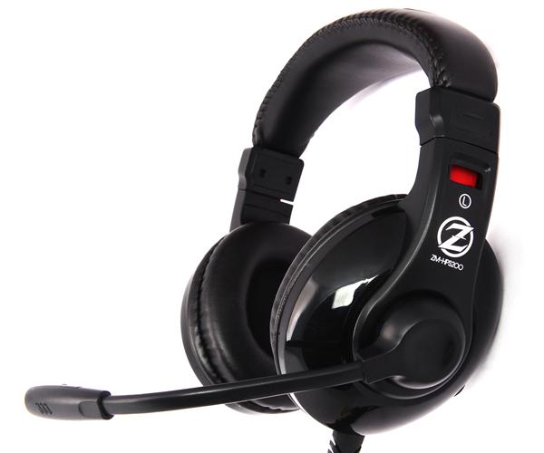 Zalman headset ZM-HPS200 /  herní /  náhlavní /  drátový /  40mm měniče /  2x 3, 5mm jack