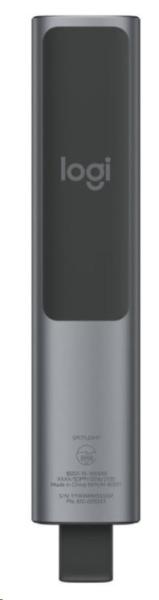 Logitech prezentér Spotlight Plus,  Bezdrátový,  Bluetooth,  tmavě šedá2