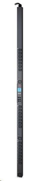 APC Rack PDU 2G,  meraná,  podľa výstupu s prepínaním,  ZeroU,  11.0kW,  230V,  (21)C13 a (3)C19,  IEC-309 16A 3P+N+PE(E) 1.83