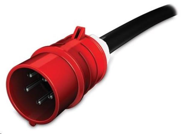 APC Rack PDU 2G,  meraná,  podľa výstupu s prepínaním,  ZeroU,  11.0kW,  230V,  (21)C13 a (3)C19,  IEC-309 16A 3P+N+PE(E) 1.831