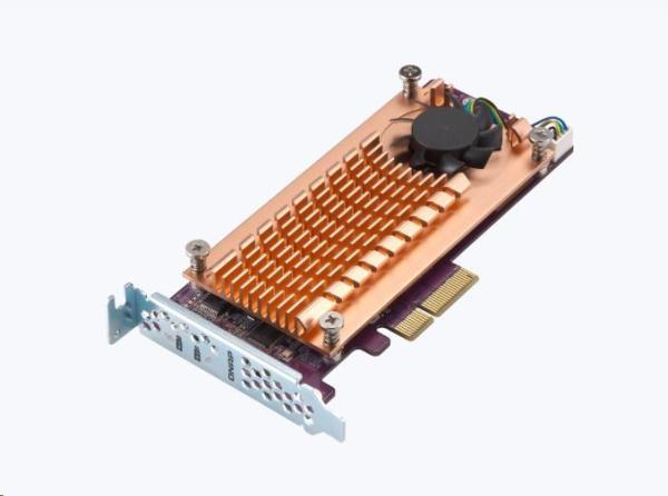 QNAP QM2-2S-220A rozšiřující karta 2xM.2 NVMe 2280/ 22110 PCIe Gen2x2 pro PC i NAS