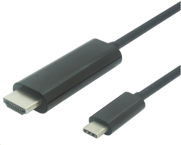PremiumCord USB3.1 na kábel HDMI 1, 8 m 4K*2K@60Hz