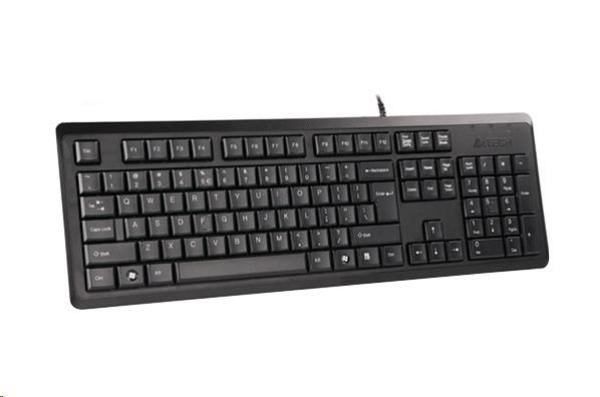 A4tech KR-92,  klávesnice,  CZ/ US,  USB,  černá1