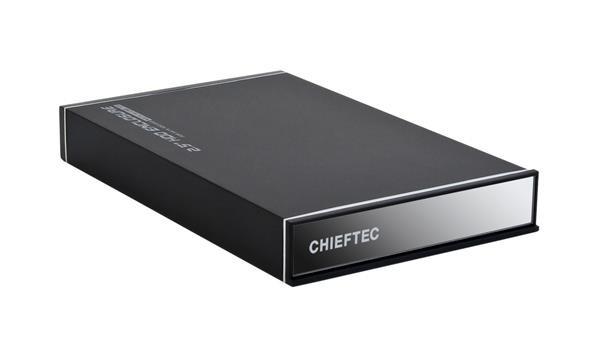 Externý rám CHIEFTEC pre 2, 5" SATA HDD (max. 14.5 mm),  USB3.0,  hliník1