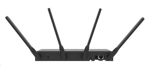 MikroTik RouterBOARDRB RB4011iGS+5HacQ2HnD-IN,  štvorjadrový 1.4GHz CPU, 1GB RAM, 10xLAN, 1x SFP+,  Wi-Fi 2.4+5GHz (2033Mbps1