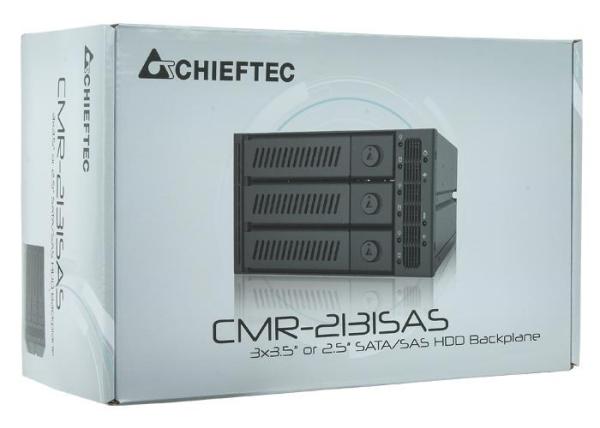 CHIEFTEC SAS/ SATA Backplane CMR-3141SAS,  3x 5, 25" pre 4x 3, 5" HDD/ SSD4