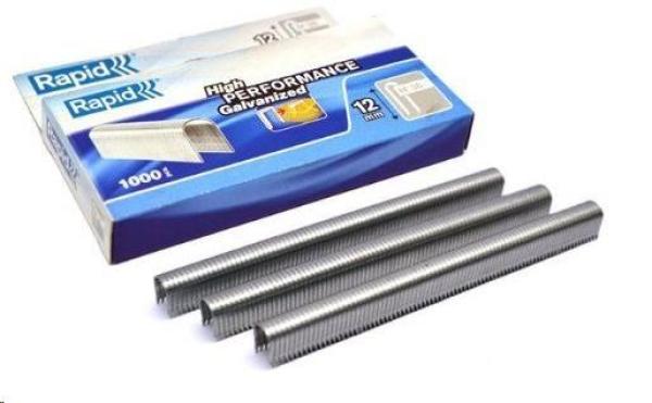 Náplň pro sponkovací kleště RAPID 36 - 12mm,  pozink (1000 ks)