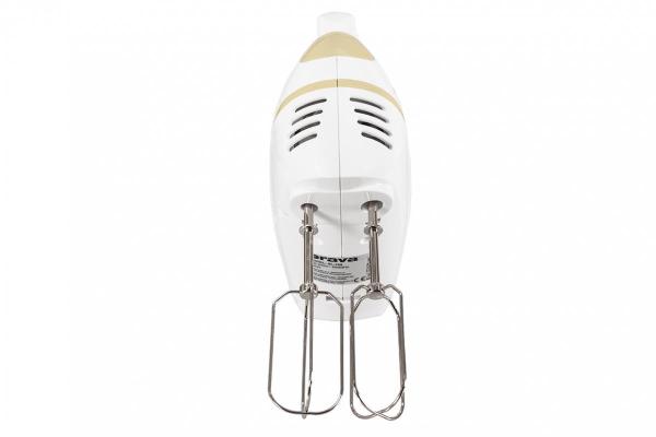 Orava SL-109 ruční šlehač,  300 W,  pulzní spínač,  75 dB,  5 rychlostí,  krémová /  bílá2
