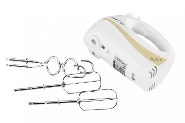 Orava SL-109 ruční šlehač,  300 W,  pulzní spínač,  75 dB,  5 rychlostí,  krémová /  bílá5