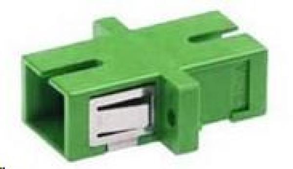 Optická spojka singlemode simplex SC-SC,  APC