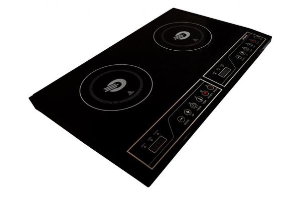 Orava VP-40i indukční dvouplotýnka,  3500 W,  LED displej,  časovač,  8 úrovní výkonu,  18 dB,  černá4
