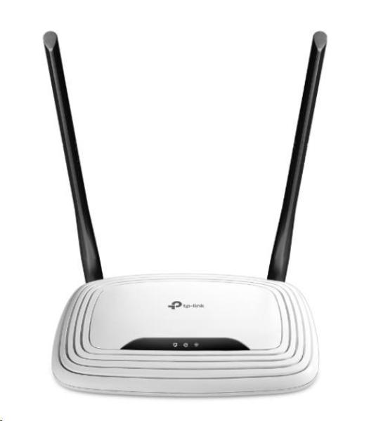 TP-Link TL-WR841N WiFi4 router (N300,  2, 4GHz,  4x100Mb/ s LAN,  1x100Mb/ s WAN)