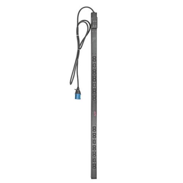 APC Rack PDU,  Basic,  ZeroU,  32A,  230V,  (20)C13 a (4)C19,  IEC-309 32A 2P+E 3m