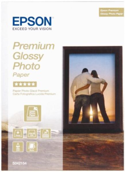 Papier EPSON Premium Glossy Photo 13x18 (30 listov),  255 g/ m2