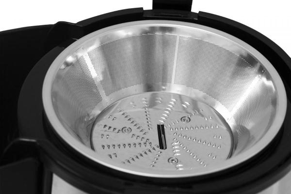 Orava OS-109 A odšťavňovač,  850 W,  vysokootáčkový,  80 dB,  objem 1 l,  1800 RPM,  stříbrná /  černá2