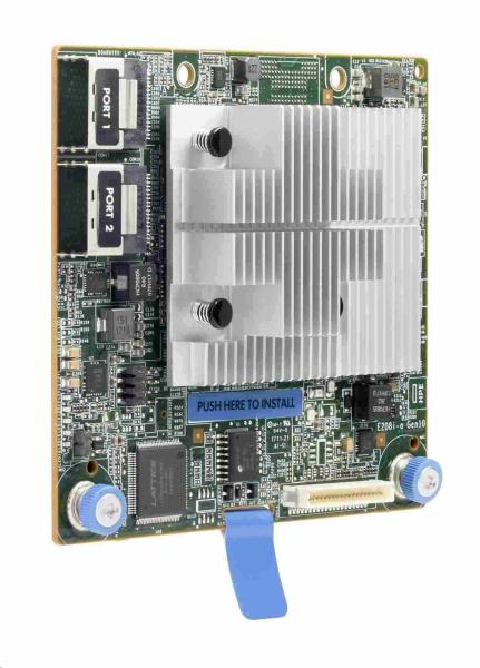 HPE Smart Array E208i-a SR 12Gbs SAS/ SATA LH Controller 8SAS(2x4) x8 RAID 0, 1, 5, 10 no cache dl20160360g10