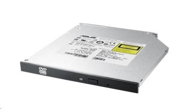 ASUS Slim DVD Writer SDRW-08U1MT/ SLIM/ BLACK/ BULK,  čierna,  SATA,  M-Disc,  hromadná (bez SW)