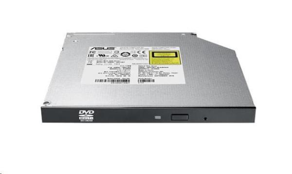 ASUS Slim DVD Writer SDRW-08U1MT/ SLIM/ BLACK/ BULK,  čierna,  SATA,  M-Disc,  hromadná (bez SW)1