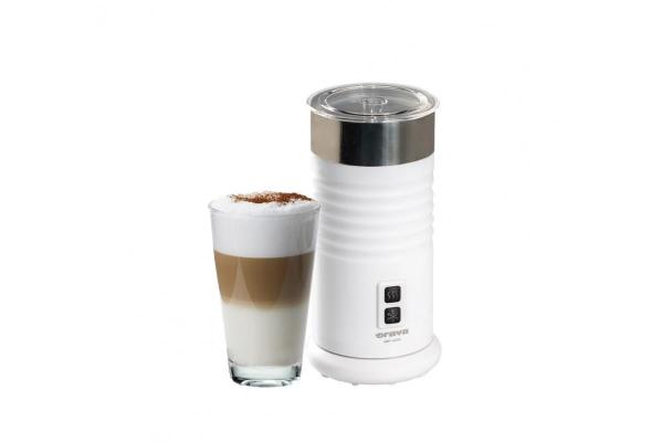 Orava MF-400 napěňovač mléka,  400 W,  elektrický,  240 ml,  2-funkční přepínač,  bílá