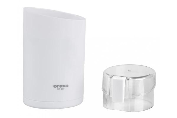 Orava KM-802 mlýnek na kávu,  130 W,  nůž z kvalitní oceli,  objem 50g,  bílá1