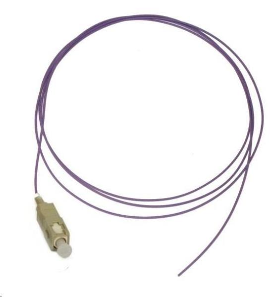 Pigtail MM 50/ 125,  OM4,  konektor SC,  LS0H,  1m