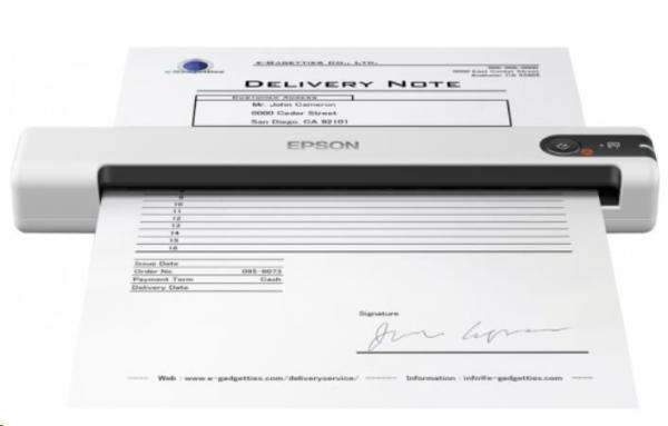 Skener EPSON WorkForce DS-70,  A4,  600x600 dpi, USB,  mobilný