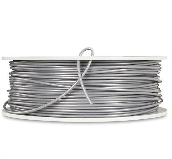 VERBATIM Filament pre 3D tlačiarne PLA 2.85mm,  126m,  1kg strieborná (OLD model 55283)1