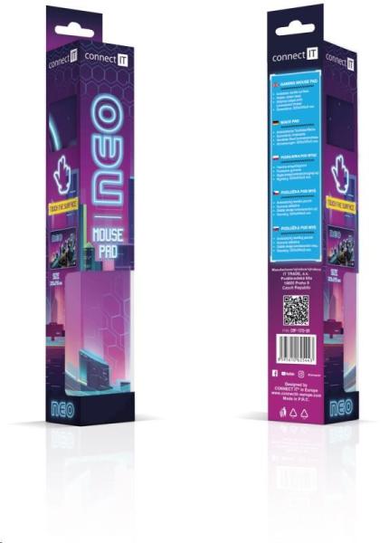 CONNECT IT NEO podložka pod myš,  svietiaca,  veľkosť. S (320 × 245 mm)10