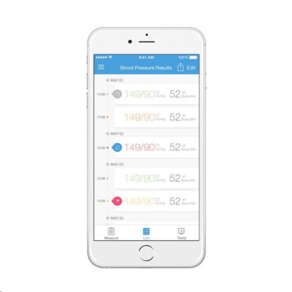 iHealth TRACK KN-550BT měřič krevního tlaku9