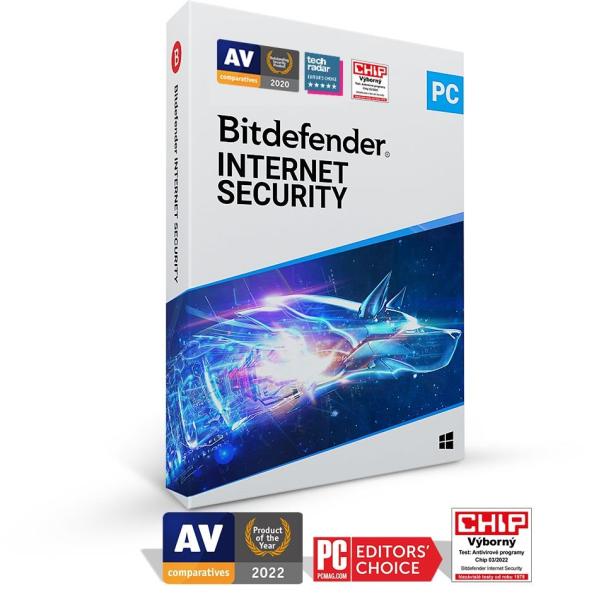 Bitdefender Internet Security - 10PC na 1 rok- elektronická licencia na e-mail