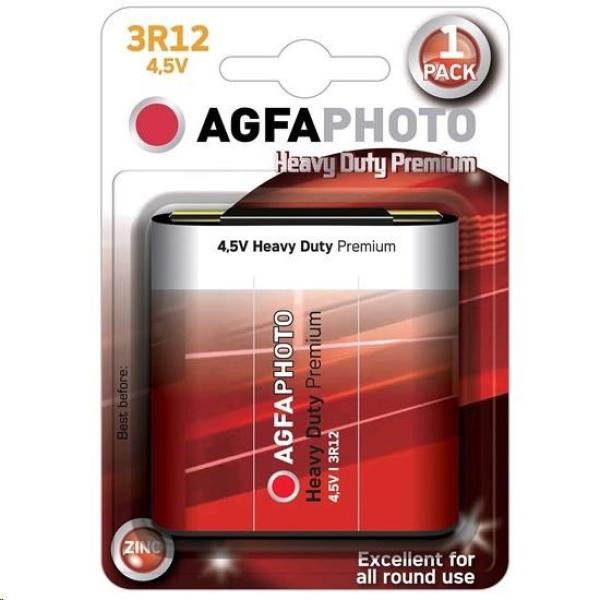 AgfaPhoto zinková baterie 4, 5V,  blistr 1ks