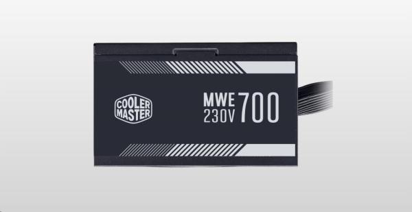 Cooler Master zdroj MWE White 700W V2,  120mm,  80+4