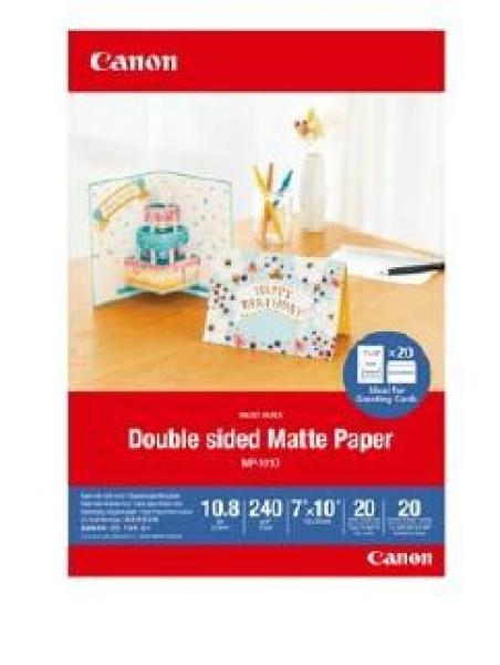 Canon DVOJITÝ MATNÝ FOTO PAPIER(MP-101D) MP-101D 7x10 201