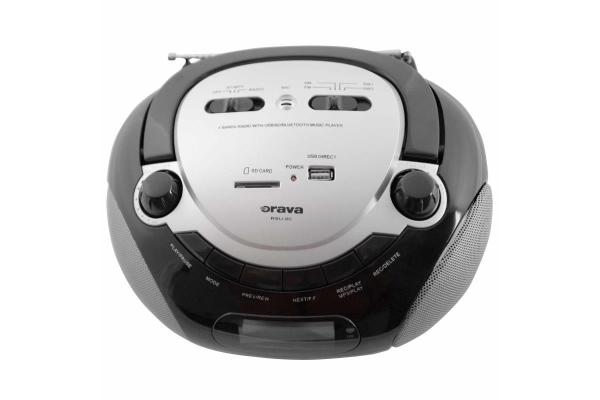 Orava RSU-05 přehrávač,  USB/ SD přenosný,  Bluetooth,  AM/ FM/ SW1/ SW2 rádio,  výstup na sluchátka,  LCD displej2