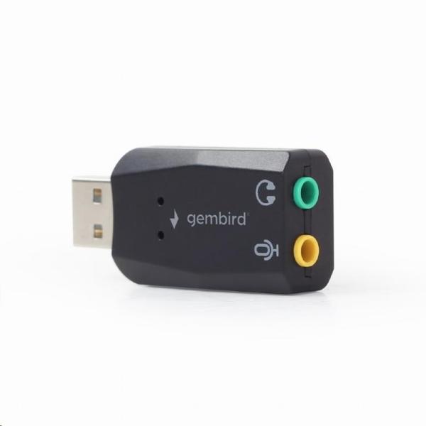 GEMBIRD Adaptér USB zvuková karta,  Virtus Plus1