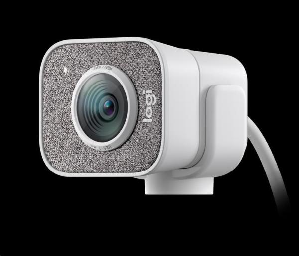 Logitech StreamCam C980 - Full HD kamera s USB-C na živé vysielanie a tvorbu obsahu,  biela
