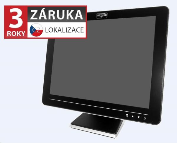 Virtuos 15"" LCD AerMonitor AM-1015,  dotykový,  kapacitný,  USB