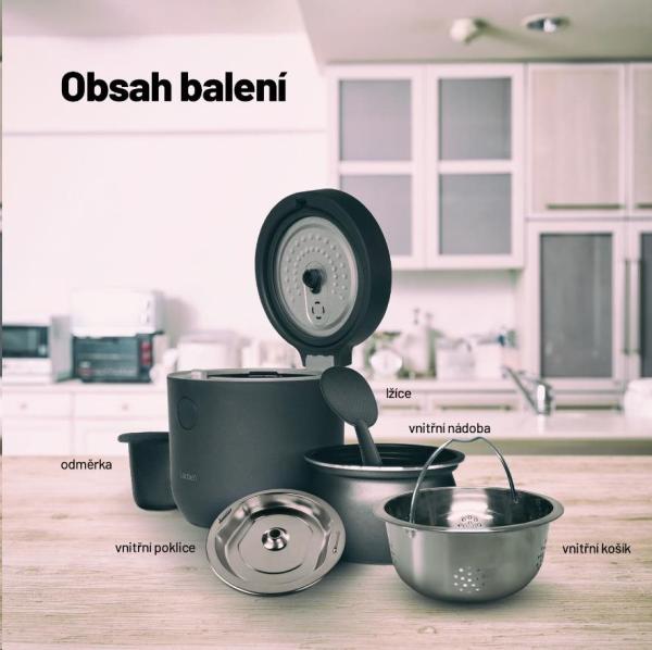 Lauben Low Sugar Rice Cooker 1500AT - rýžovar4