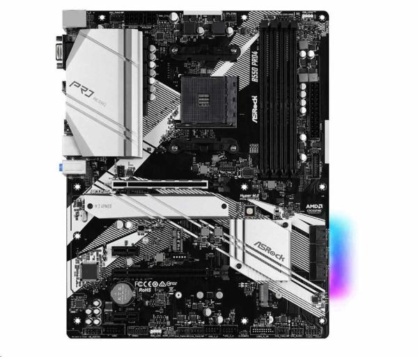 ASRock MB Sc AM4 B550 PRO4,  AMD B550,  4xDDR4,  HDMI